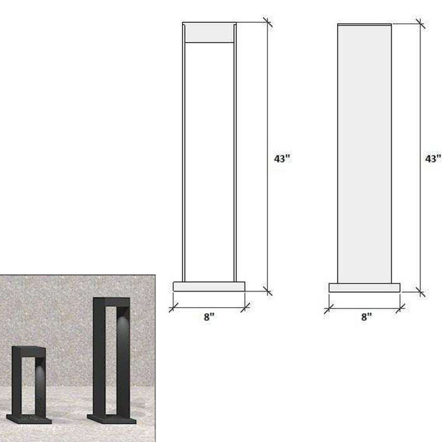 Infinity Bollard product page