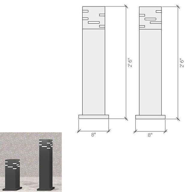 Pathway 6 Bollard product page