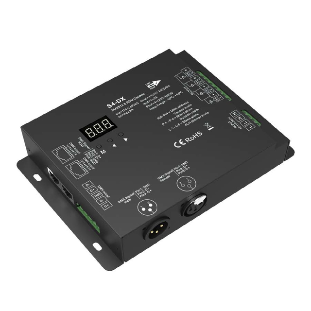4 Channel High Voltage DMX/RDM Decoder product page