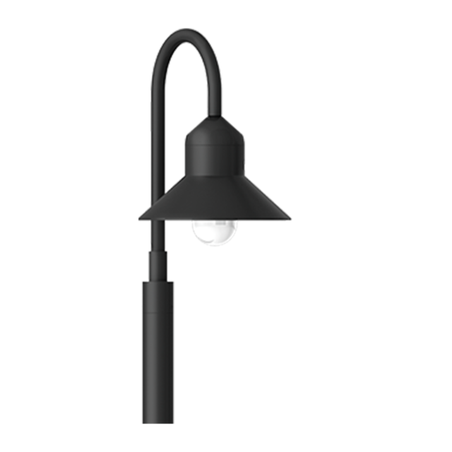 Atlantic Sheperds Crook Straight Shade, Cone Top Post-Top product page