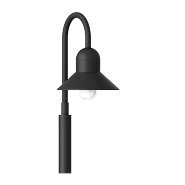Atlantic Sheperds Crook Straight Shade, Dome Top Post-Top product page