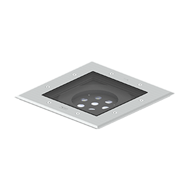 Kios 12-inch Square Overlapping Frame Inground RGBW product page