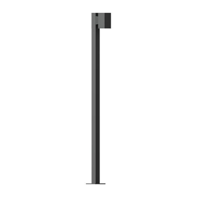 Jet 6-inch Square Single Post-Top product page