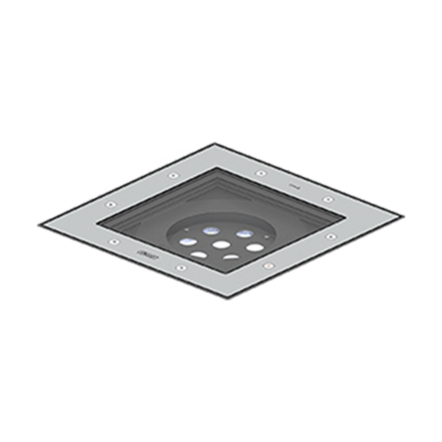 Kios 12-inch Square Flush Frame Inground RGBW product page