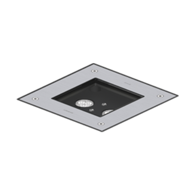 Kios 9-inch Square Flush Frame Inground product page