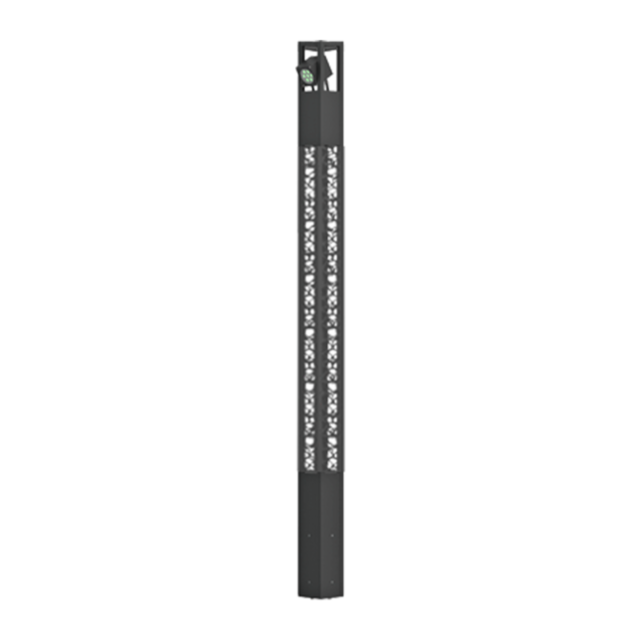 Vancouver 9-inch Lattice Column-Floodlight RGBW product page