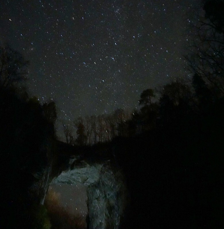 Shooting Stars: Astrophotography under the Natural Bridge