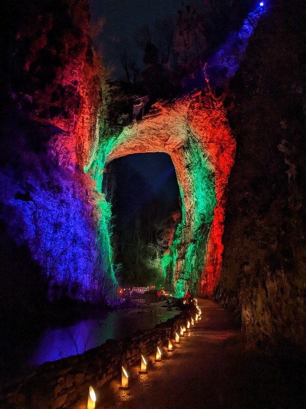 2026 Luminary Nights at Natural Bridge State Park
