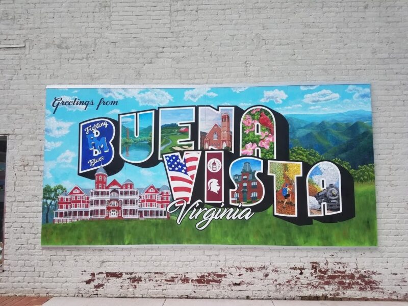 Greetings From BV mural