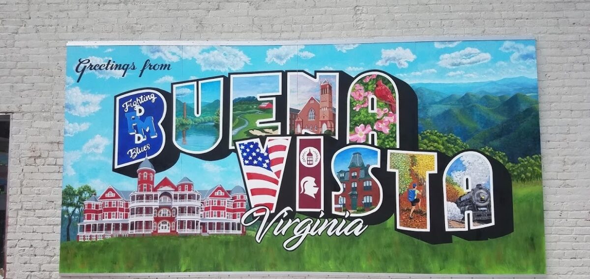 Greetings From BV mural
