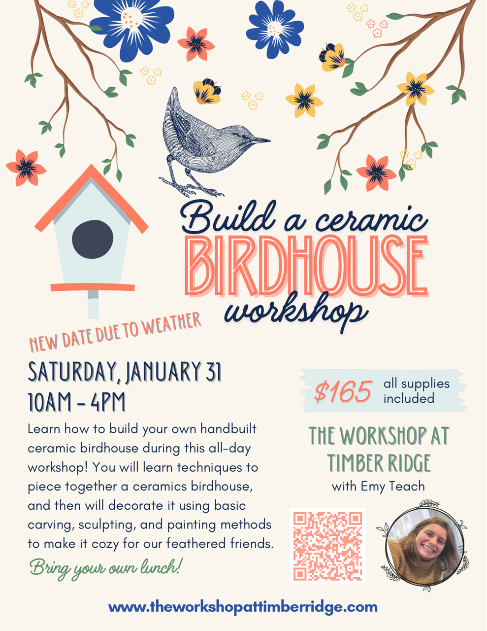 Ceramic Birdhouse Workshop