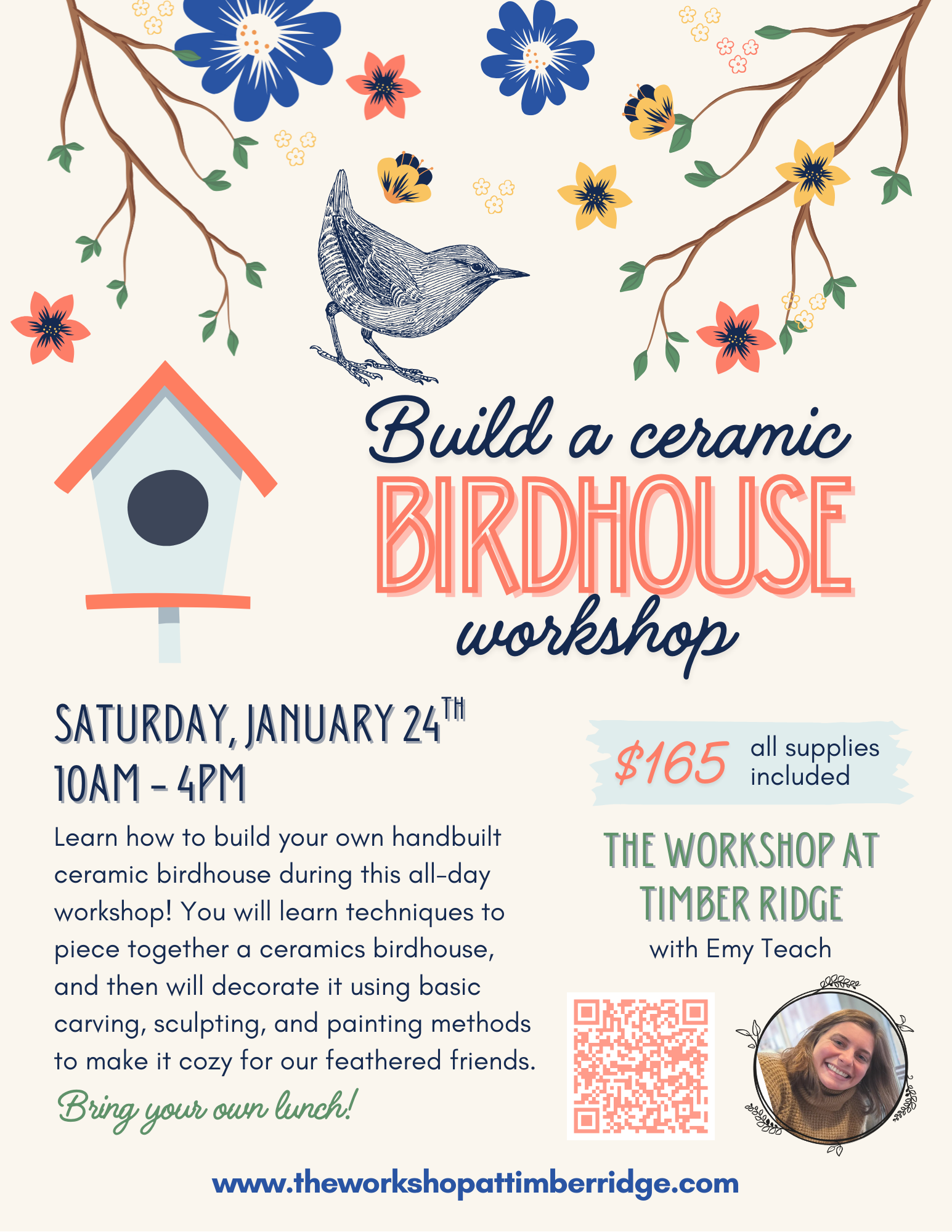 Ceramic Birdhouse Workshop