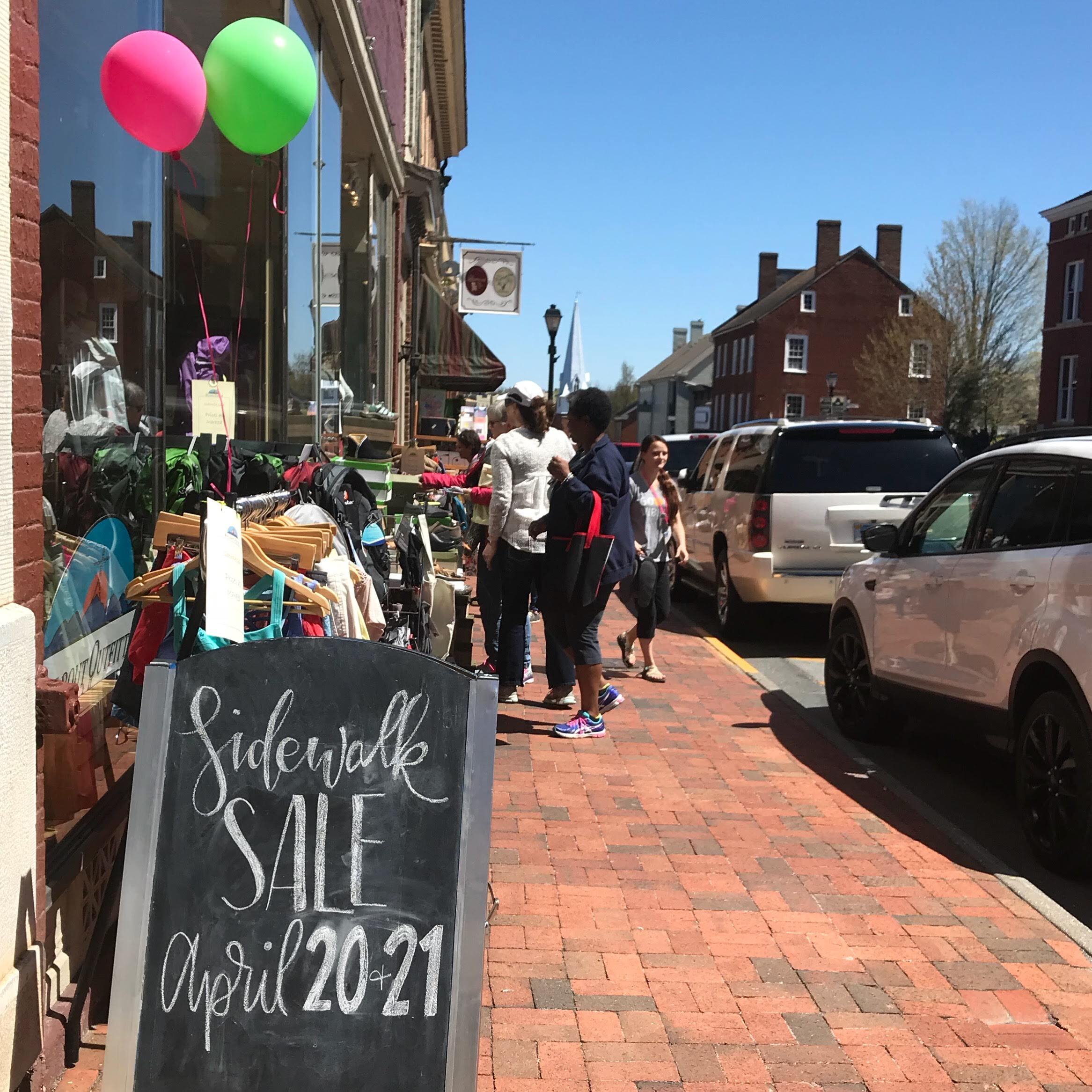 Downtown Lexington Spring Sidewalk Sale
