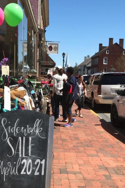Downtown Lexington Spring Sidewalk Sale