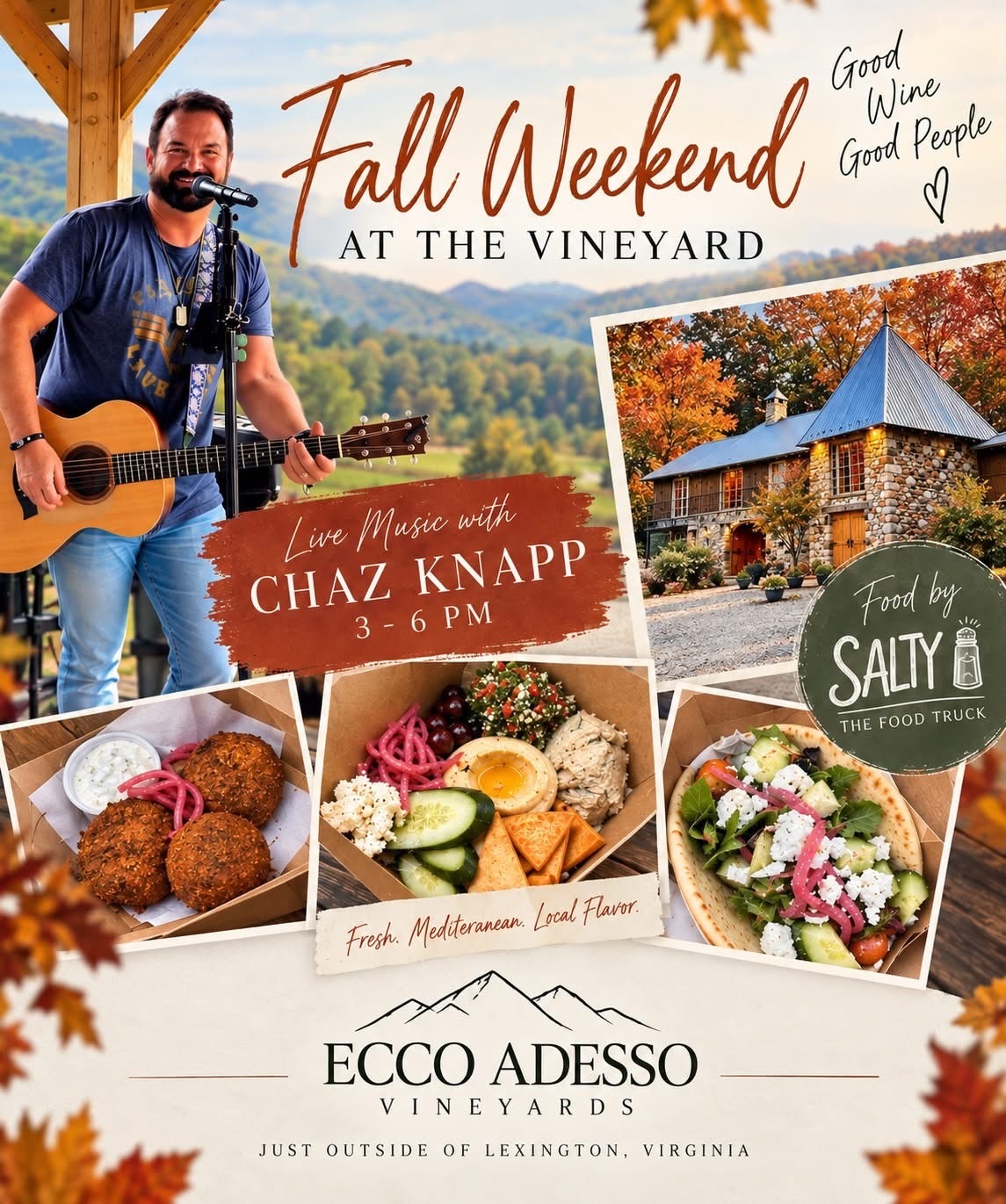 Fall Uncorked at Ecco Adesso Vineyards