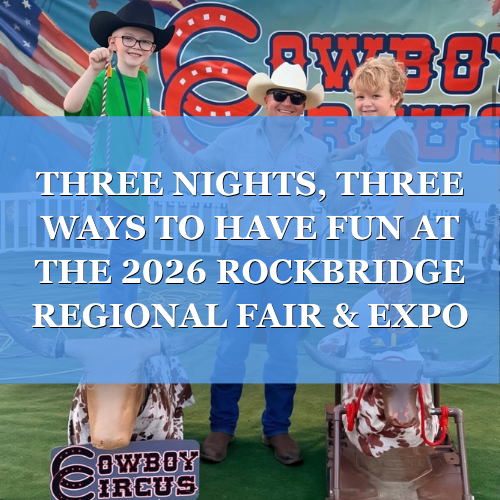 Three Nights, Three Ways to Have Fun at the 2026 Rockbridge Regional Fair & Expo
