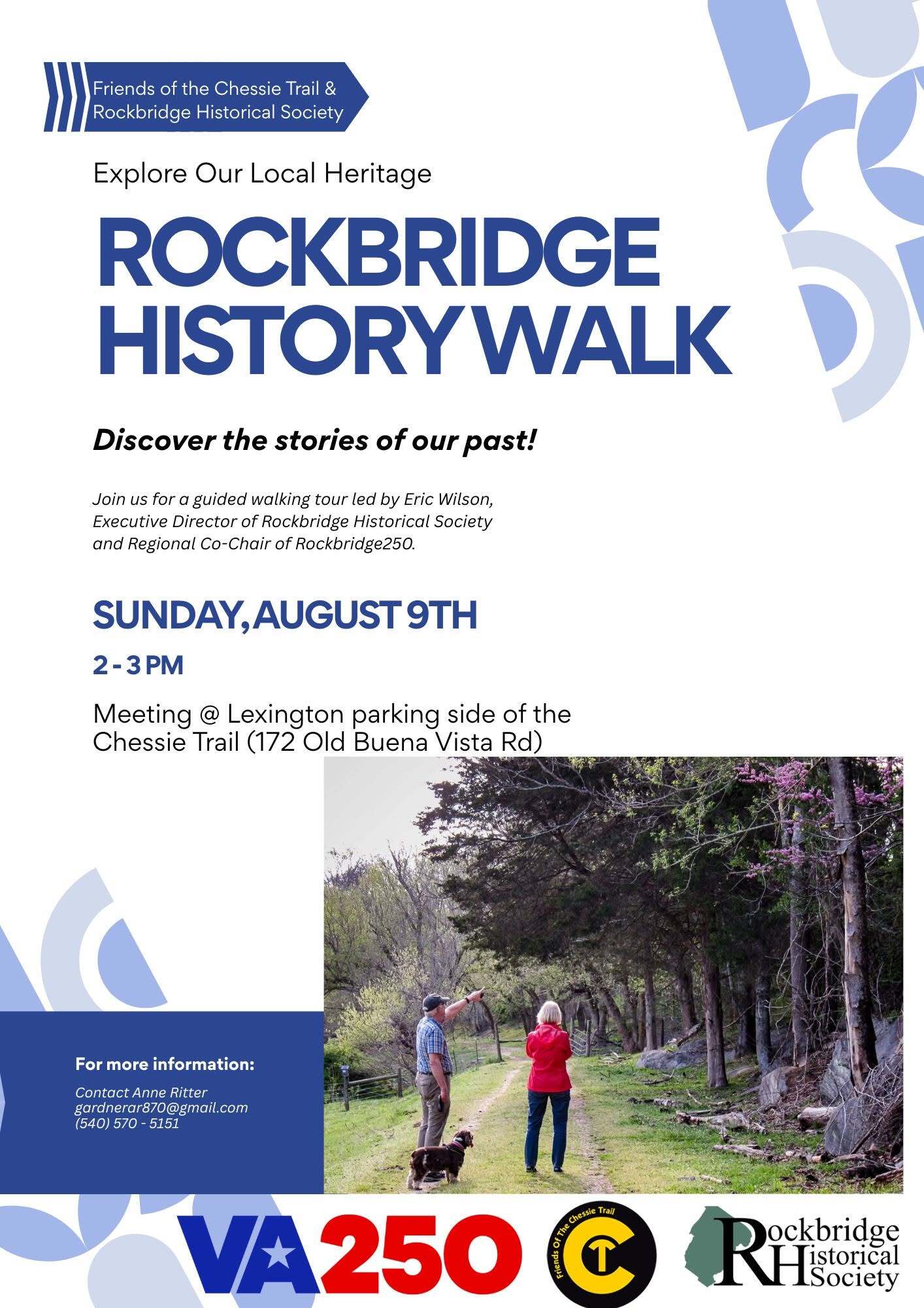 Chessie Trail History Hike with RHS