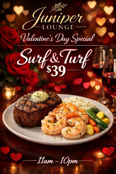 Valentine's Day Surf & Turf