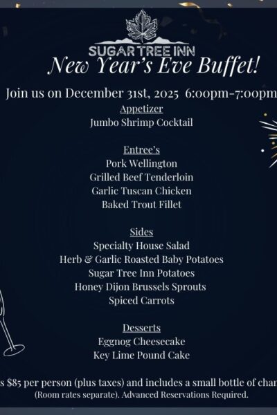 New Year's Eve Buffet