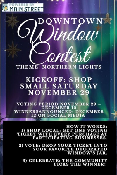 Downtown Buena Vista Window Contest