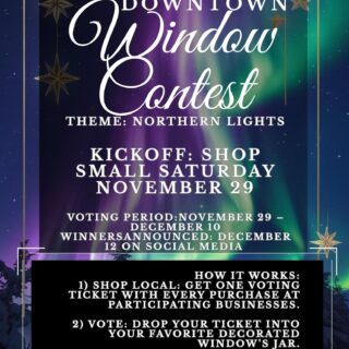 Downtown Buena Vista Window Contest
