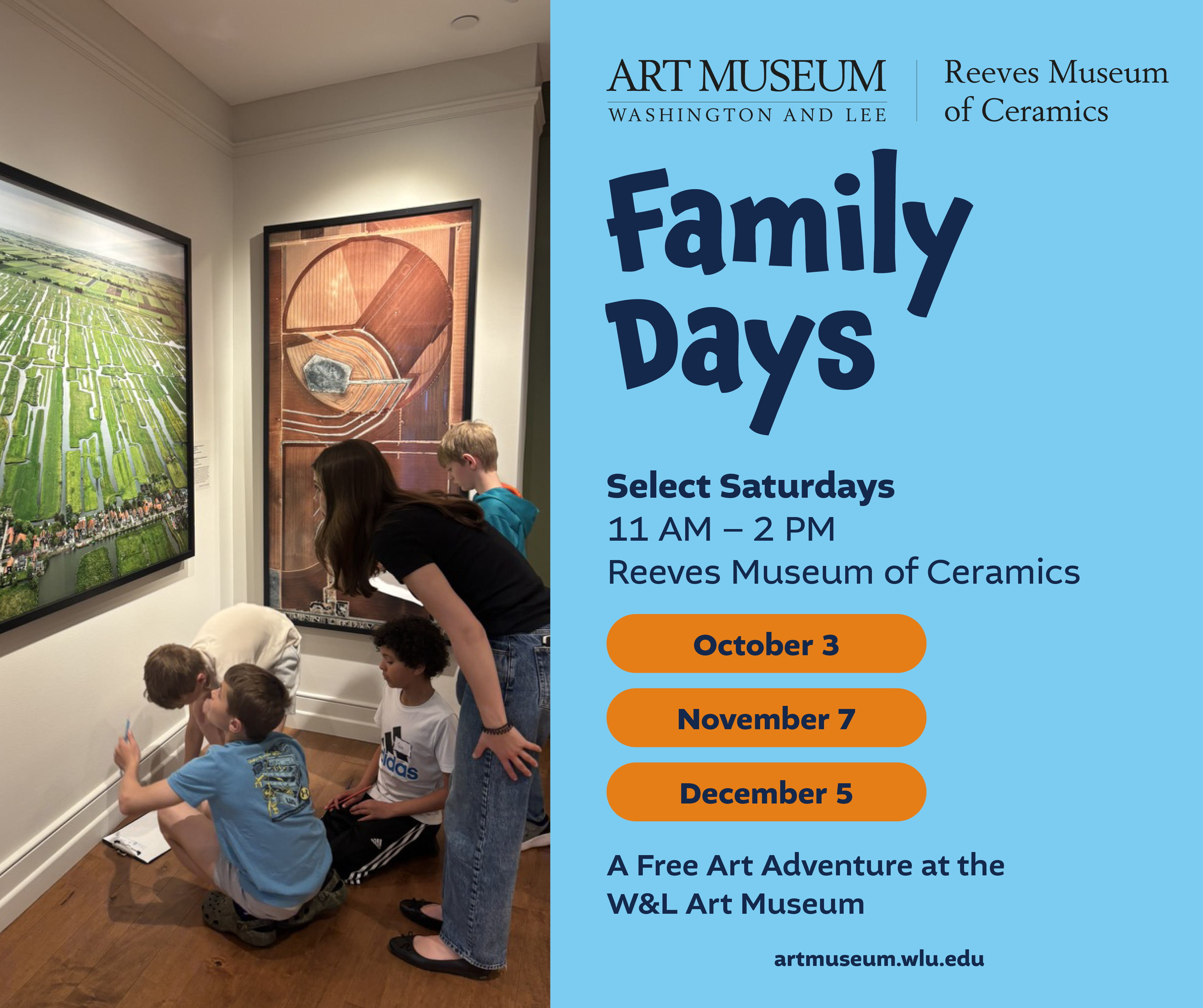 W&L Art Museum Family Day
