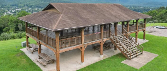 Double Deck Pavilion at Glen Maury Park
