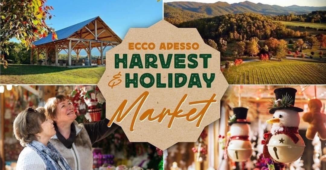 Harvest and Holiday Market at Ecco Adesso Vineyards