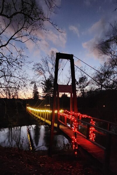 Swinging Bridge Lights