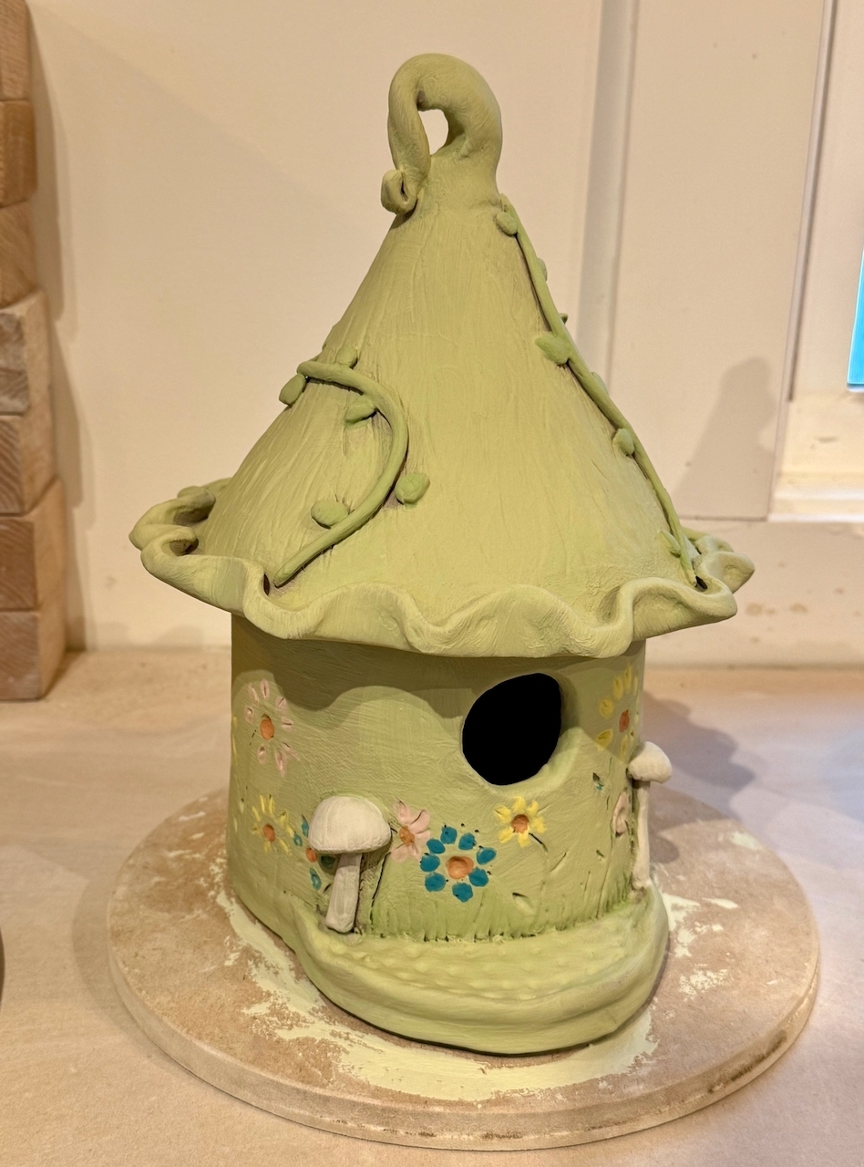 Build a Ceramic Birdhouse