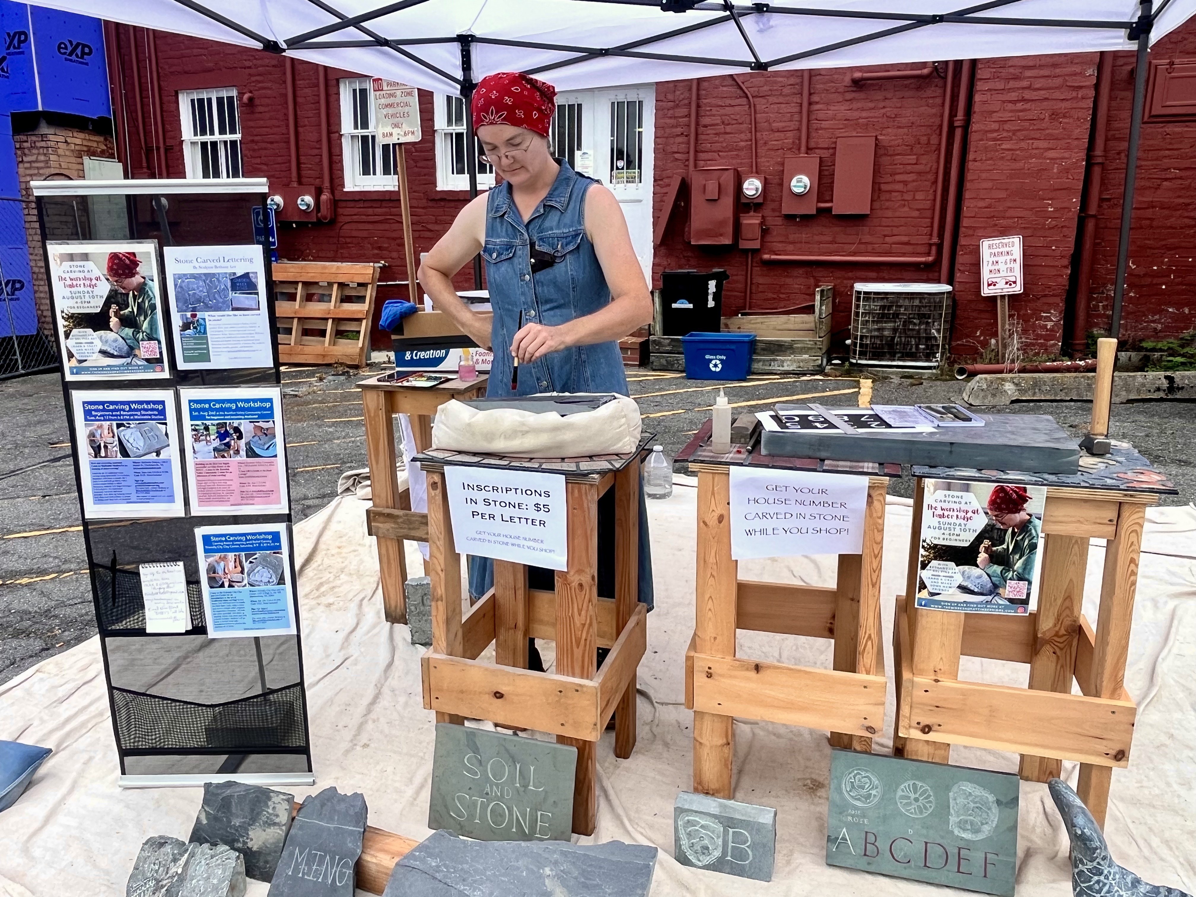 Stone Carving Workshop - with artist Bethany Lee of Bel Fine Art