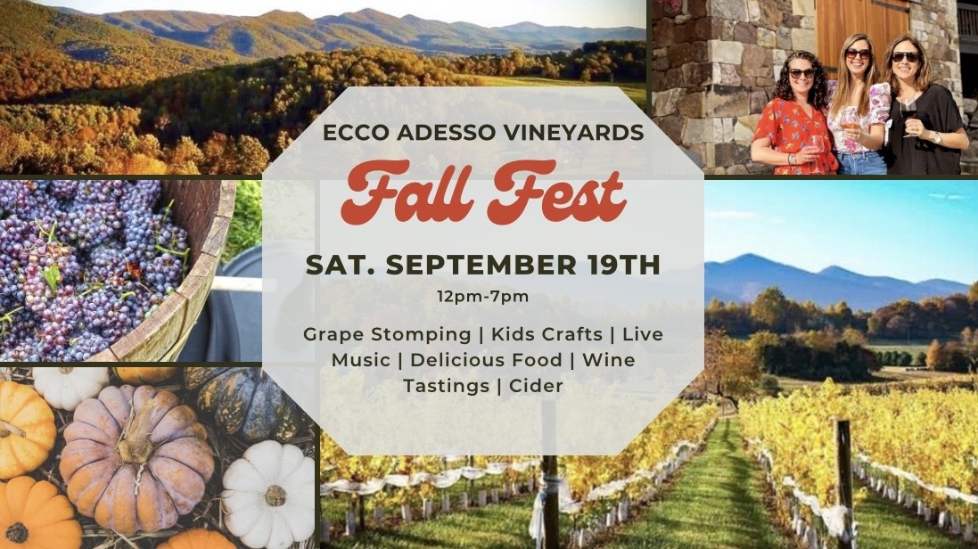 Fall Fest at Ecco Adesso Vineyards