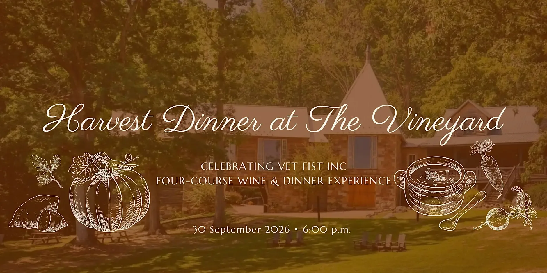 Harvest Dinner at Ecco Adesso Vineyards