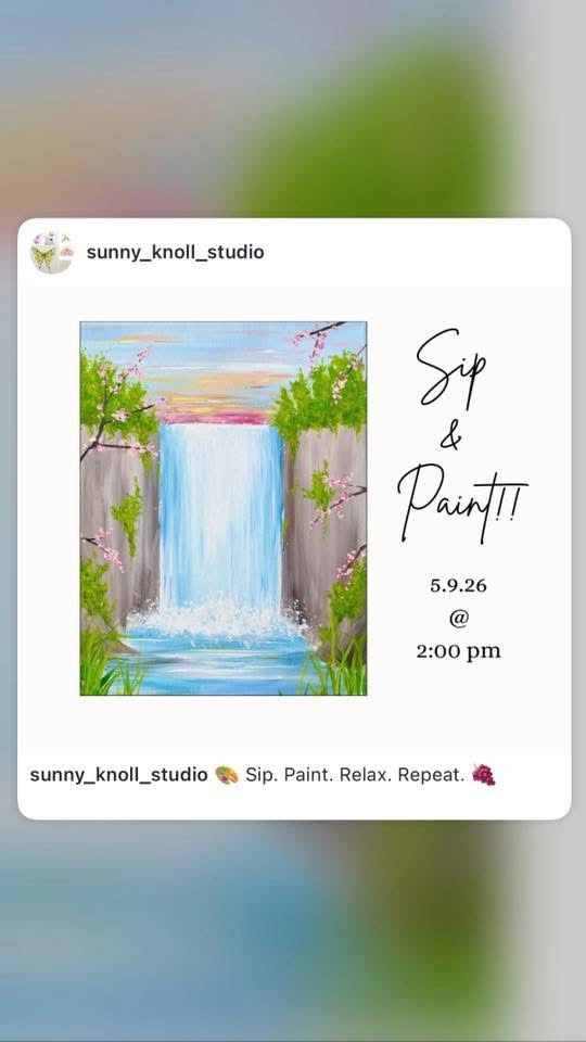 Mother's Day Sip & Paint Workshop at Ecco Adesso Vineyardd