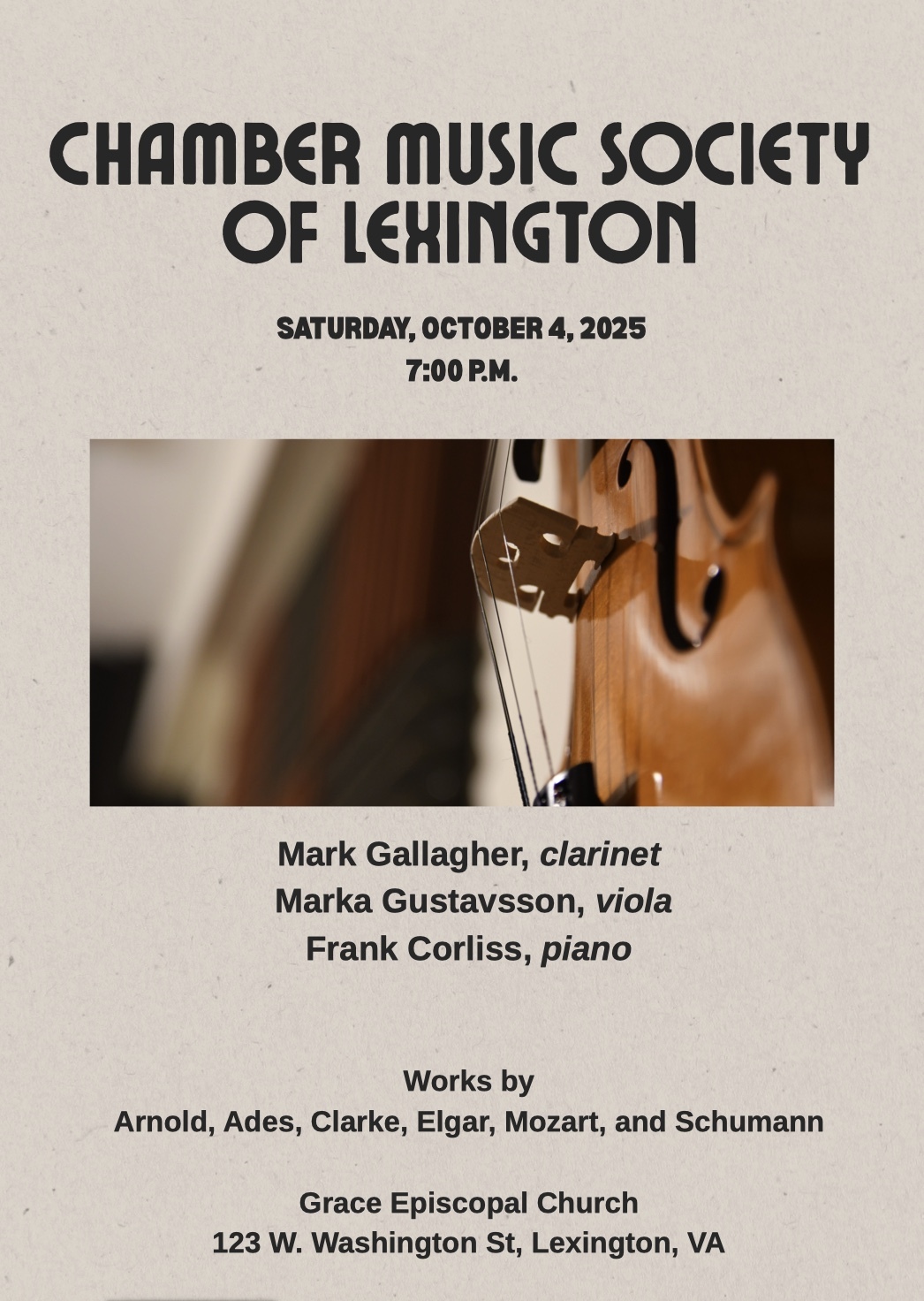 "Artists from Bard Conservatory of Music"