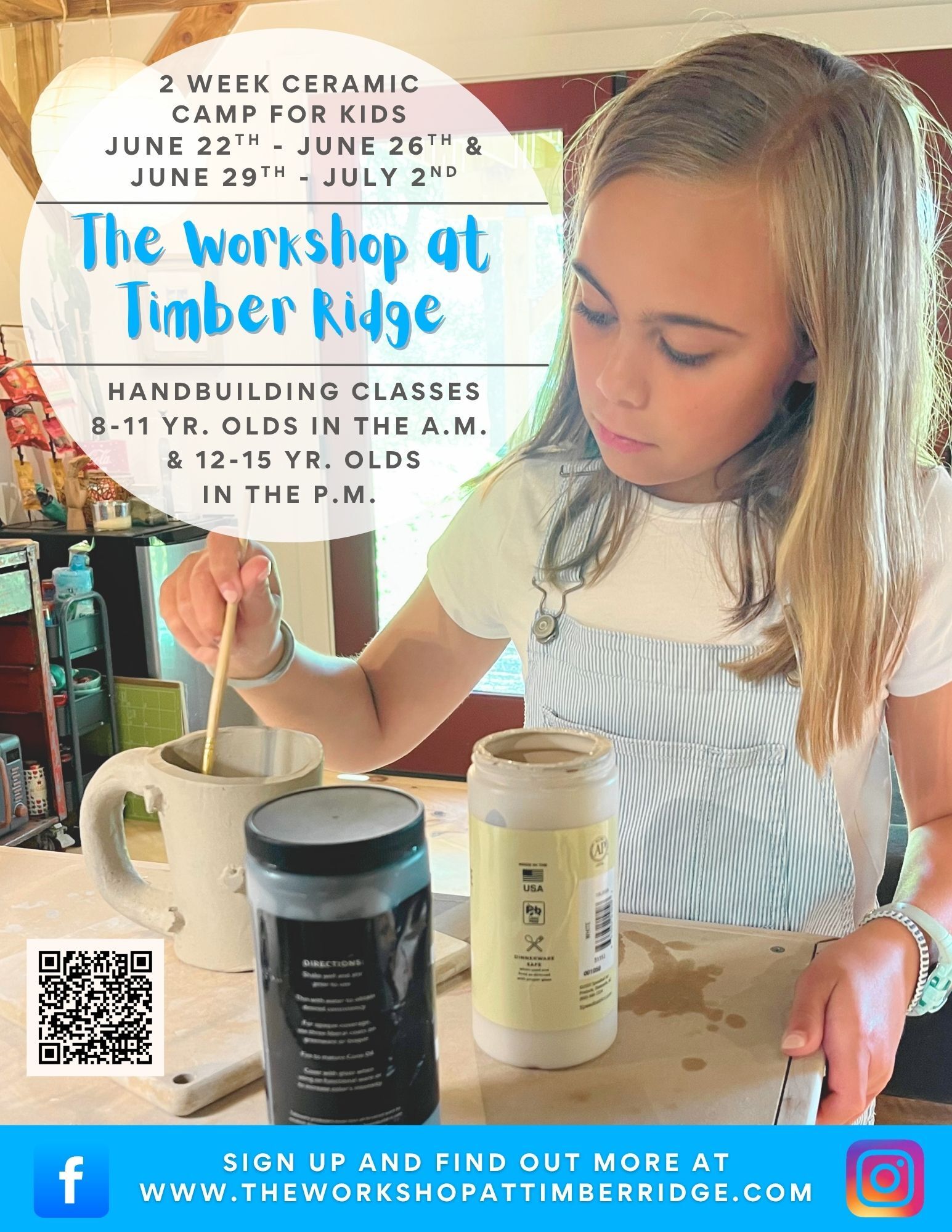 Two-Week Handbuiliding Ceramics Camp with Courtney Jarvis