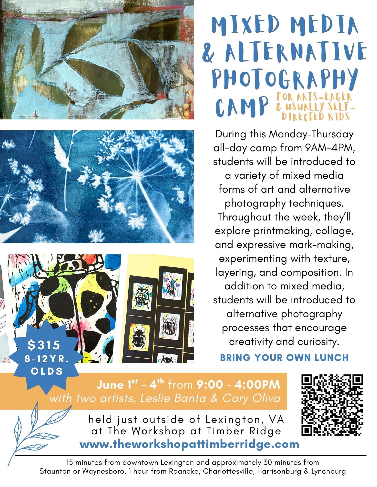 Mixed Media & Alternative Photography Camp