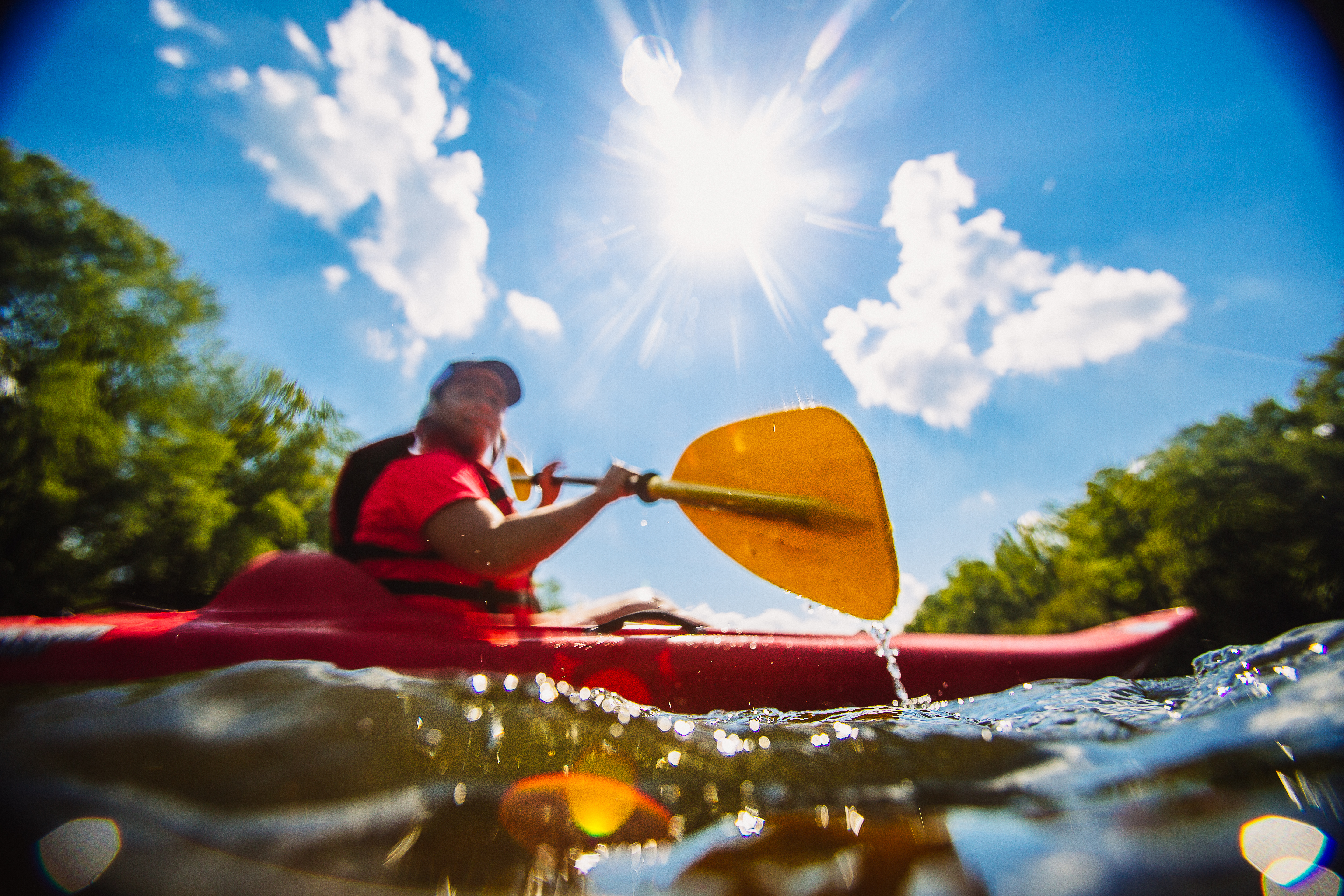 Kayaking the James River