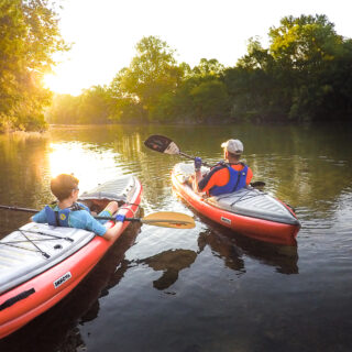 Kayaking Maury River Lexington VA