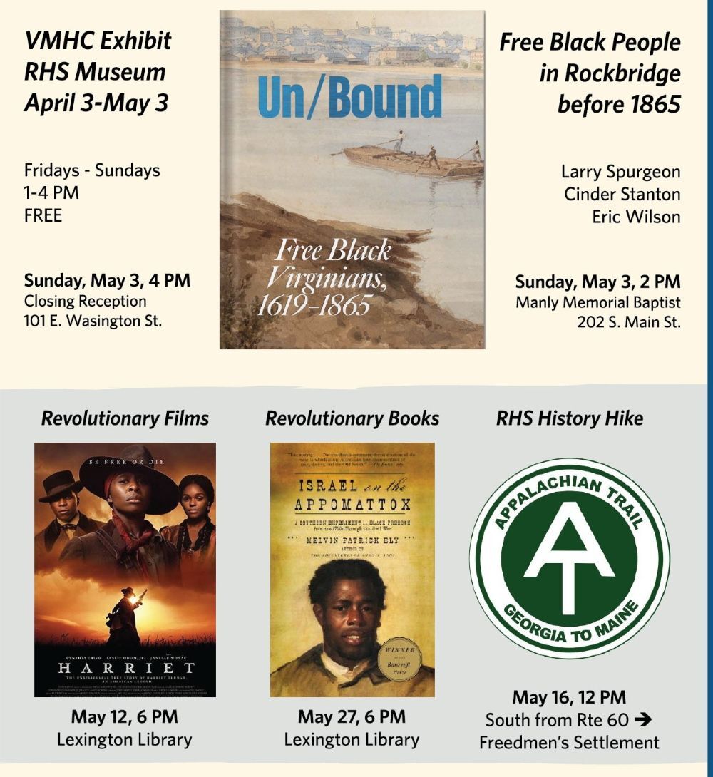 Free Black People in Rockbridge, Before the Civil War