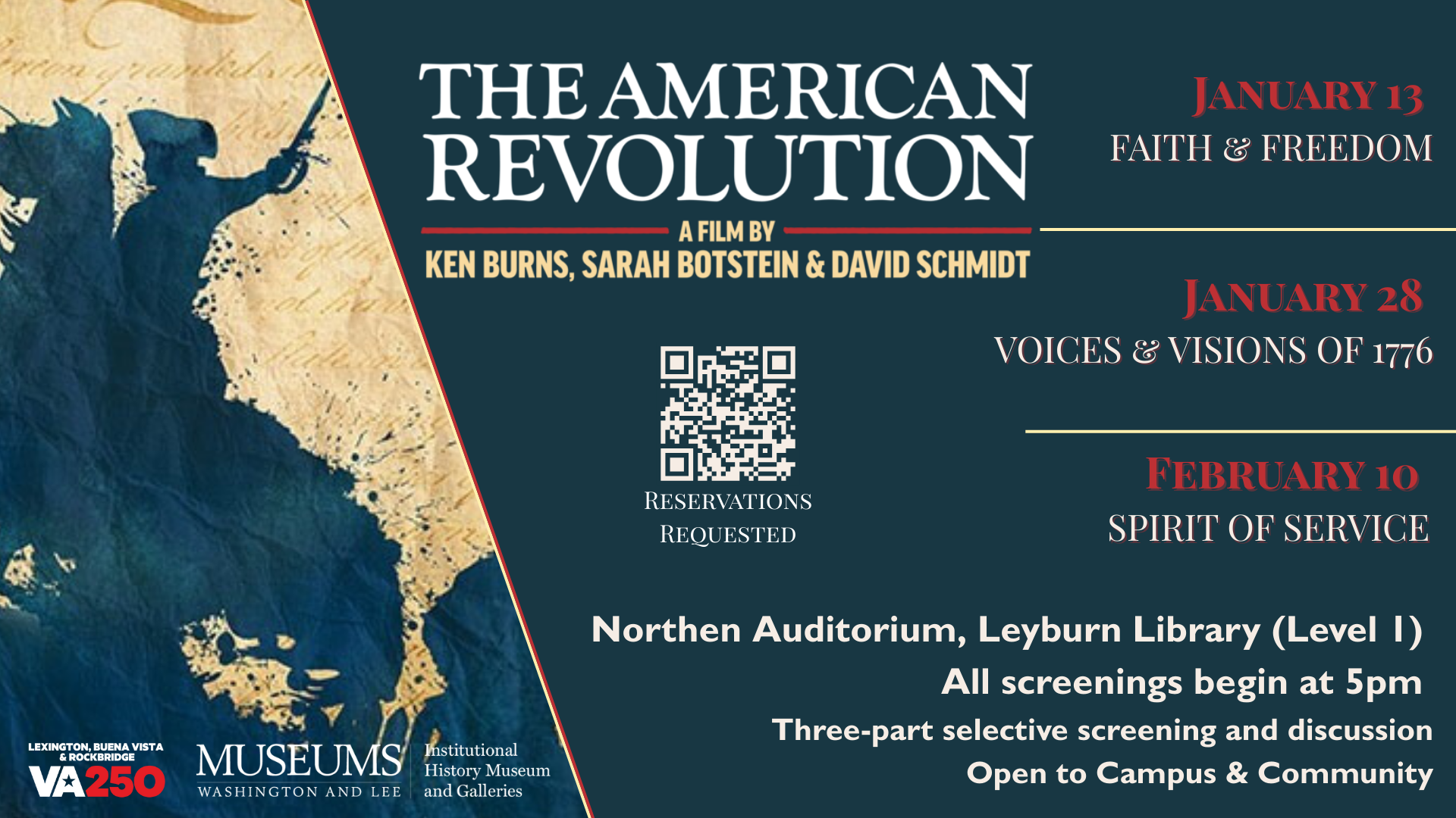 American Revolution Thematic Screening - Voices & Visions of 1776: Art & Culture