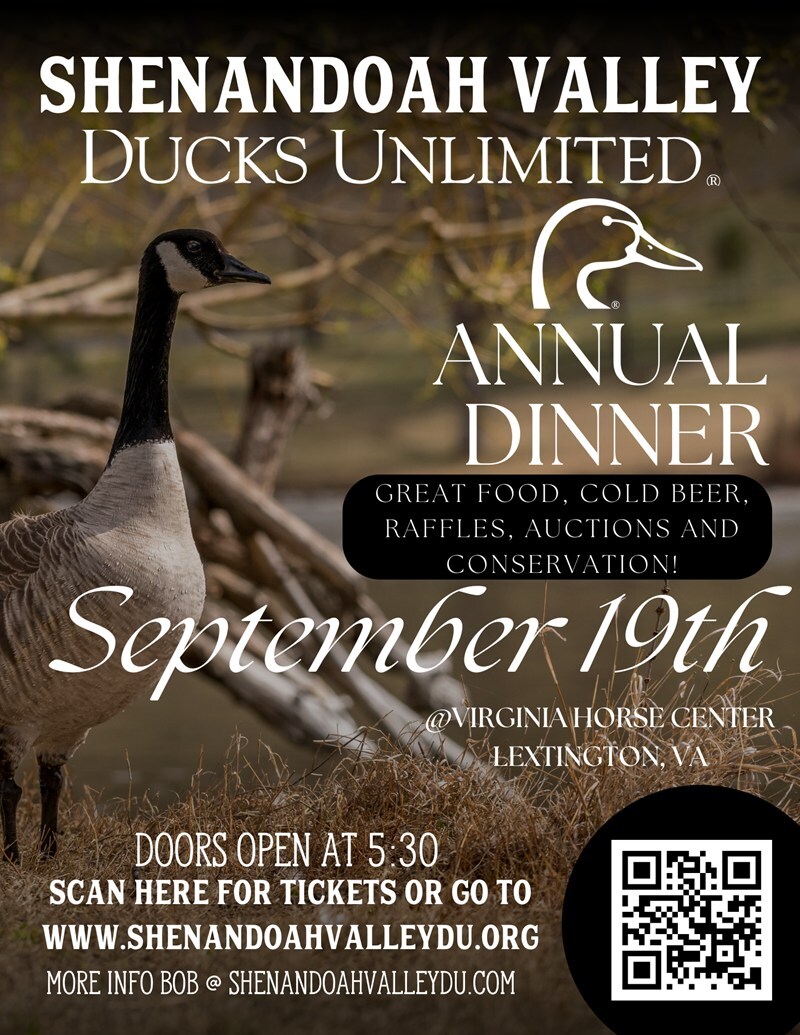 Shenandoah Valley Ducks Unlimited Fall Banquet