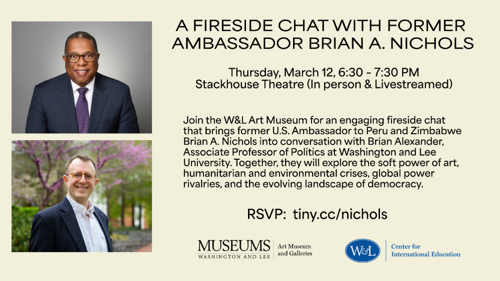 A Fireside Chat with Former Ambassador Brian A. Nichols