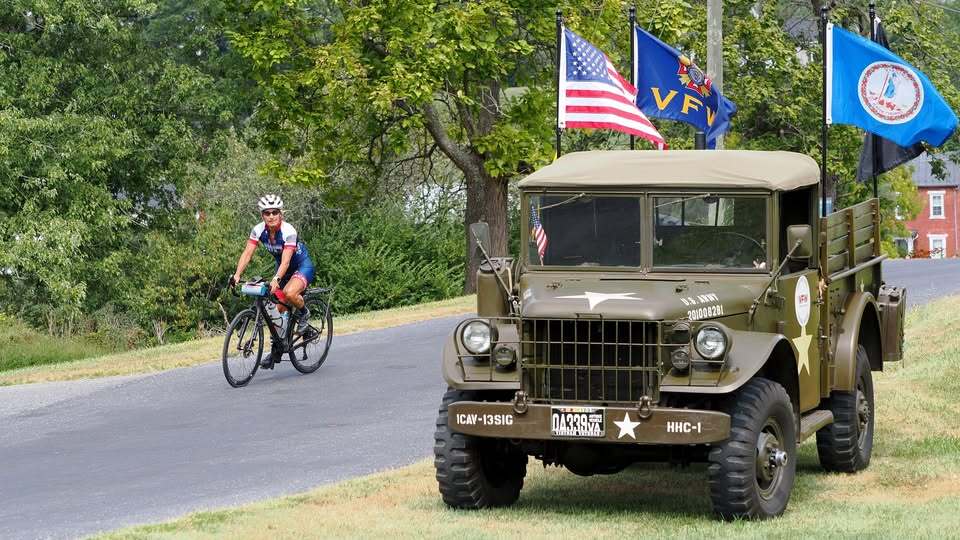 Veterans of Foreign Wars Bike Ride