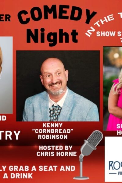 Comedy at Rockbridge Vineyard & Brewery