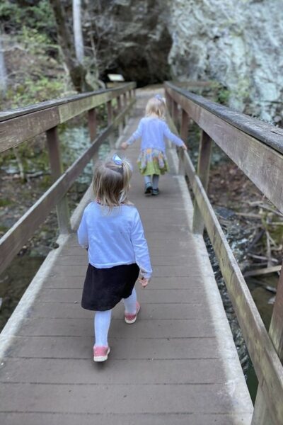 Junior Ranger Try-outs on Cedar Creek Trail