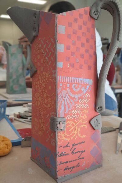 Ceramic Square Pitcher Workshop