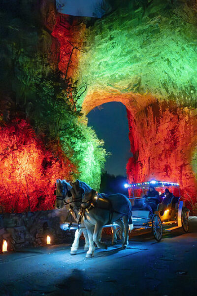 Luminary Nights and Carriage Rides at Natural Bridge State Park