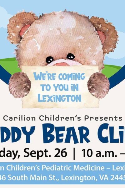 Carilion Children's Teddy Bear Clinic