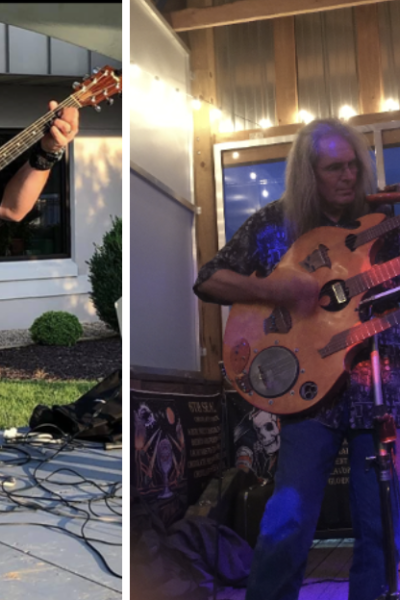 Boxerwood Music in the Garden ~ Dennis and Steve